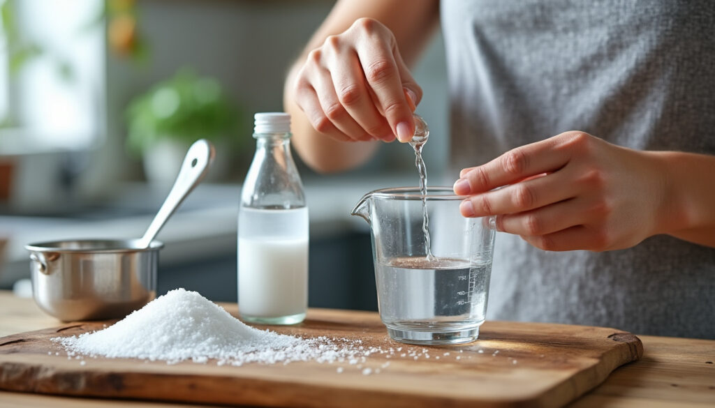 découvrez comment fabriquer votre propre sérum physiologique maison simplement et rapidement avec des ingrédients naturels pour une solution douce et économique.